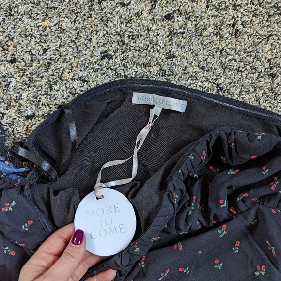 NWT More To Come Ruched Dress - Picture 6 of 8